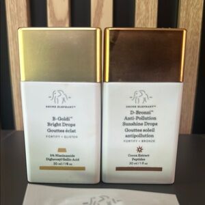 Drunk Elephant B-Goldi and D-Bronzi Drops